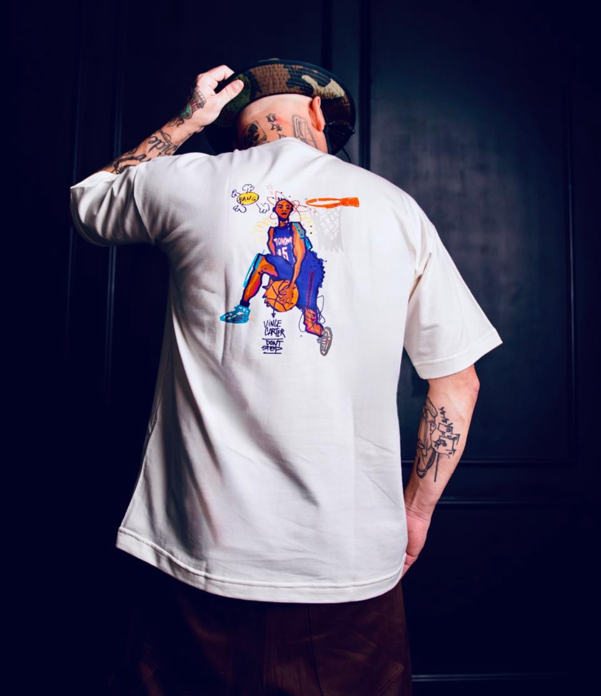 Camiseta Oversized Vince Carter