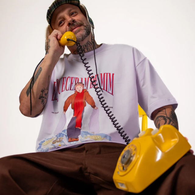 Camiseta Oversized Esqueceram de Mim