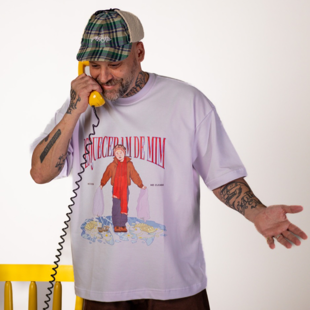 Camiseta Oversized Esqueceram de Mim - Imagem 2