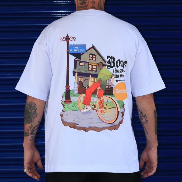 Camiseta Oversized Bone Thugs-n-Harmony - Imagem 3